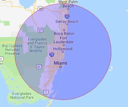 Phantom Asset Recovery provides leading repossession services in the Miami, Florida area, reaching out 50 miles.